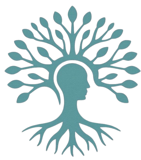 Serene Minds Wellness logo - silhouette tree mind